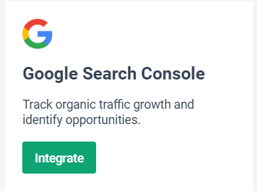 Frase & Google Search Console Integration