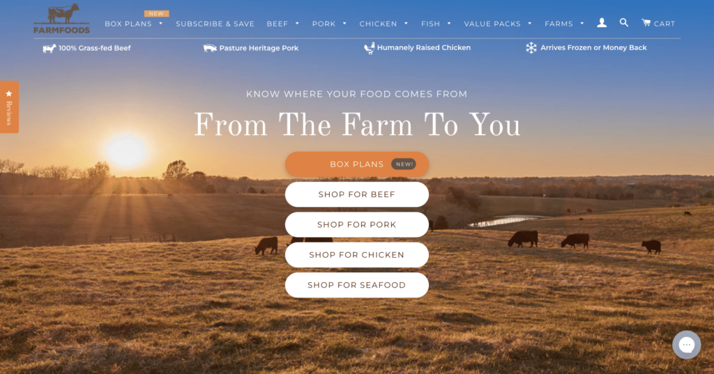 Farmfoods Homepage