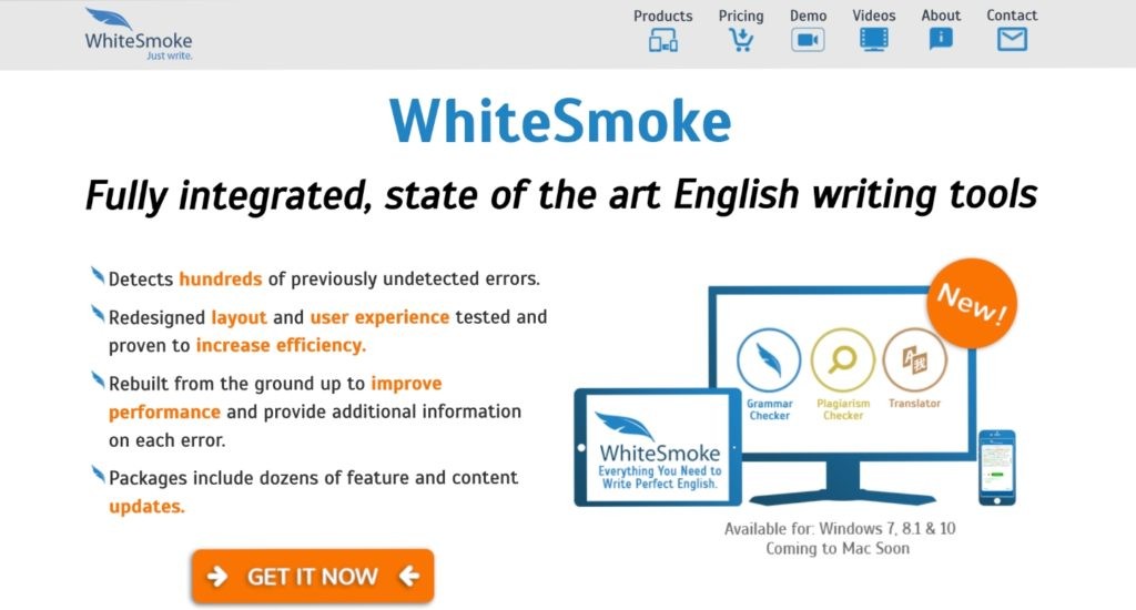 Whitesmoke Homepage