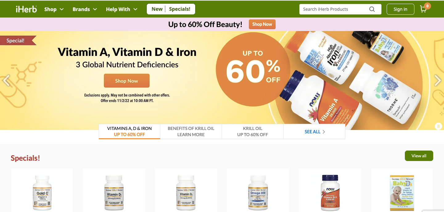 iherb affiliate program