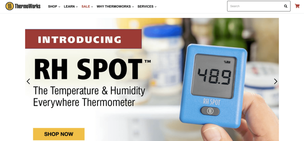 thermoworks homepage