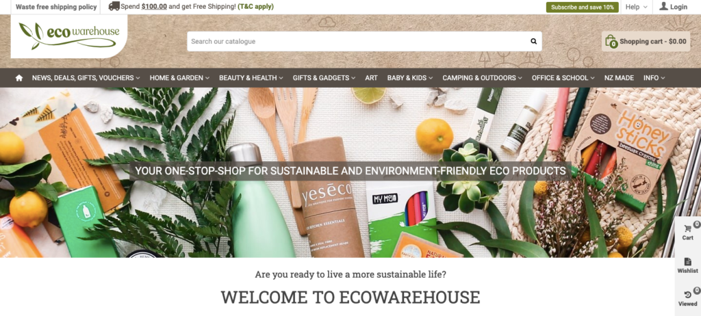 ecowarehouse affiliate program