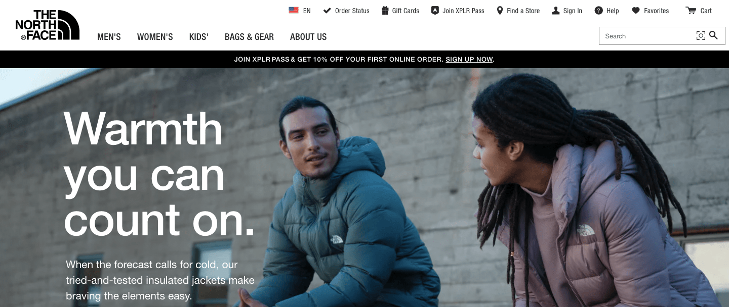 the north face affiliate program