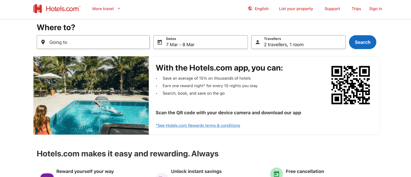 hotel com affiliate program