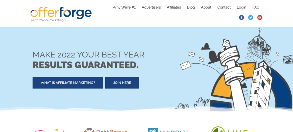 offerforge homepage