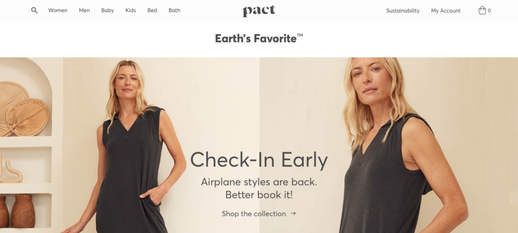 pact homepage