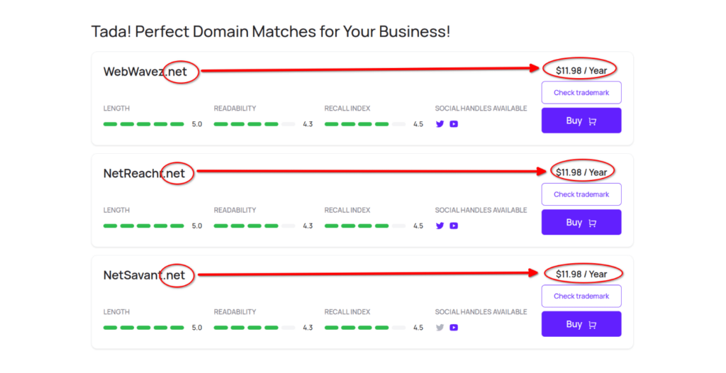 dot net domain examples