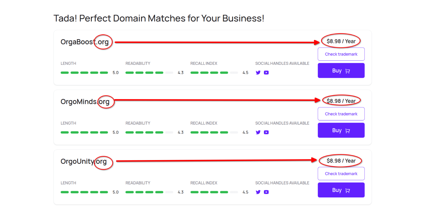 dot org domain examples