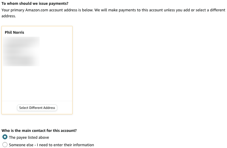 amazon affiliate account setup