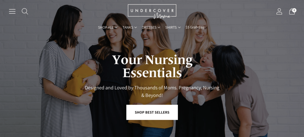 undercover mama homepage