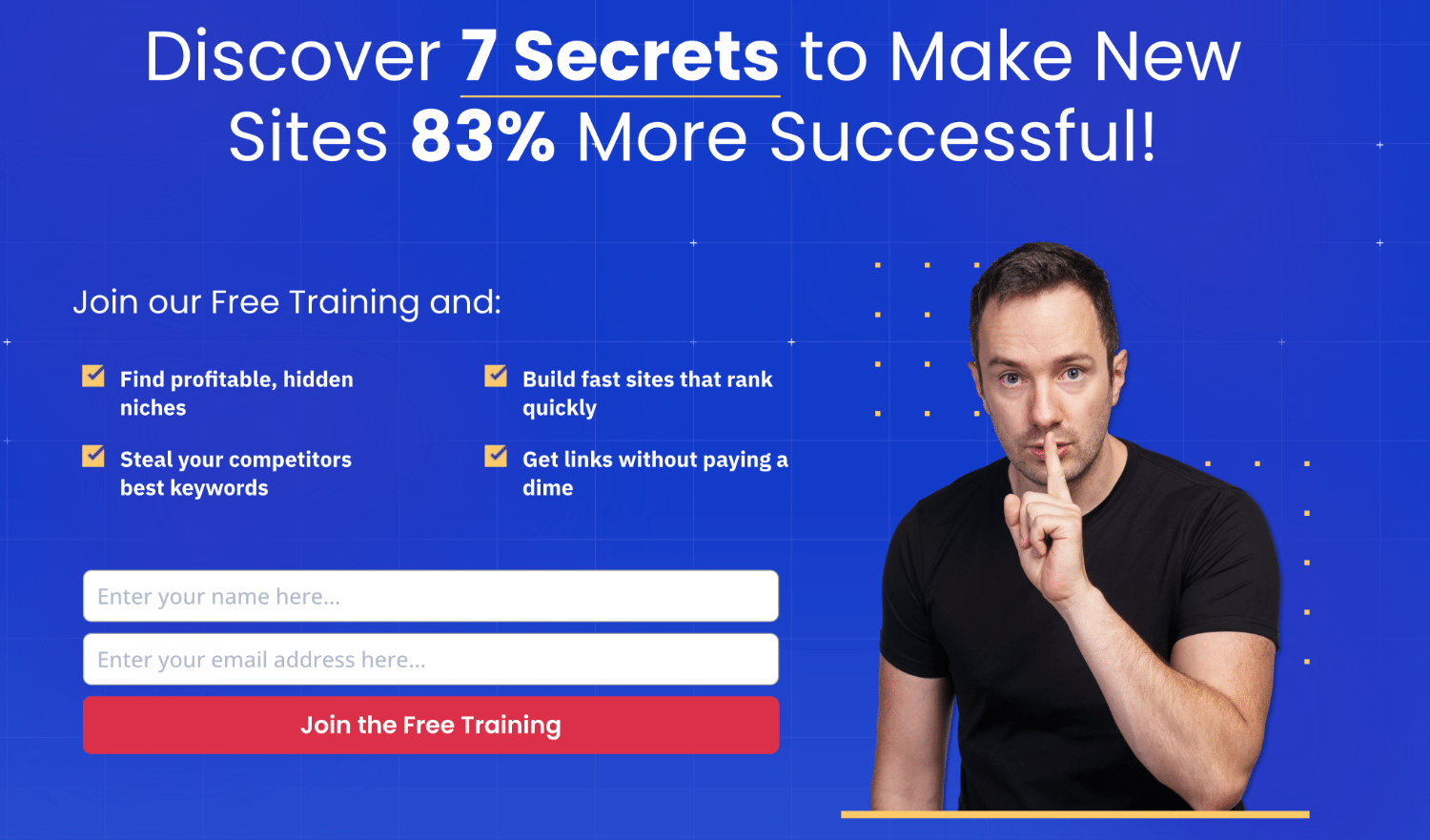 authority hacker free training page