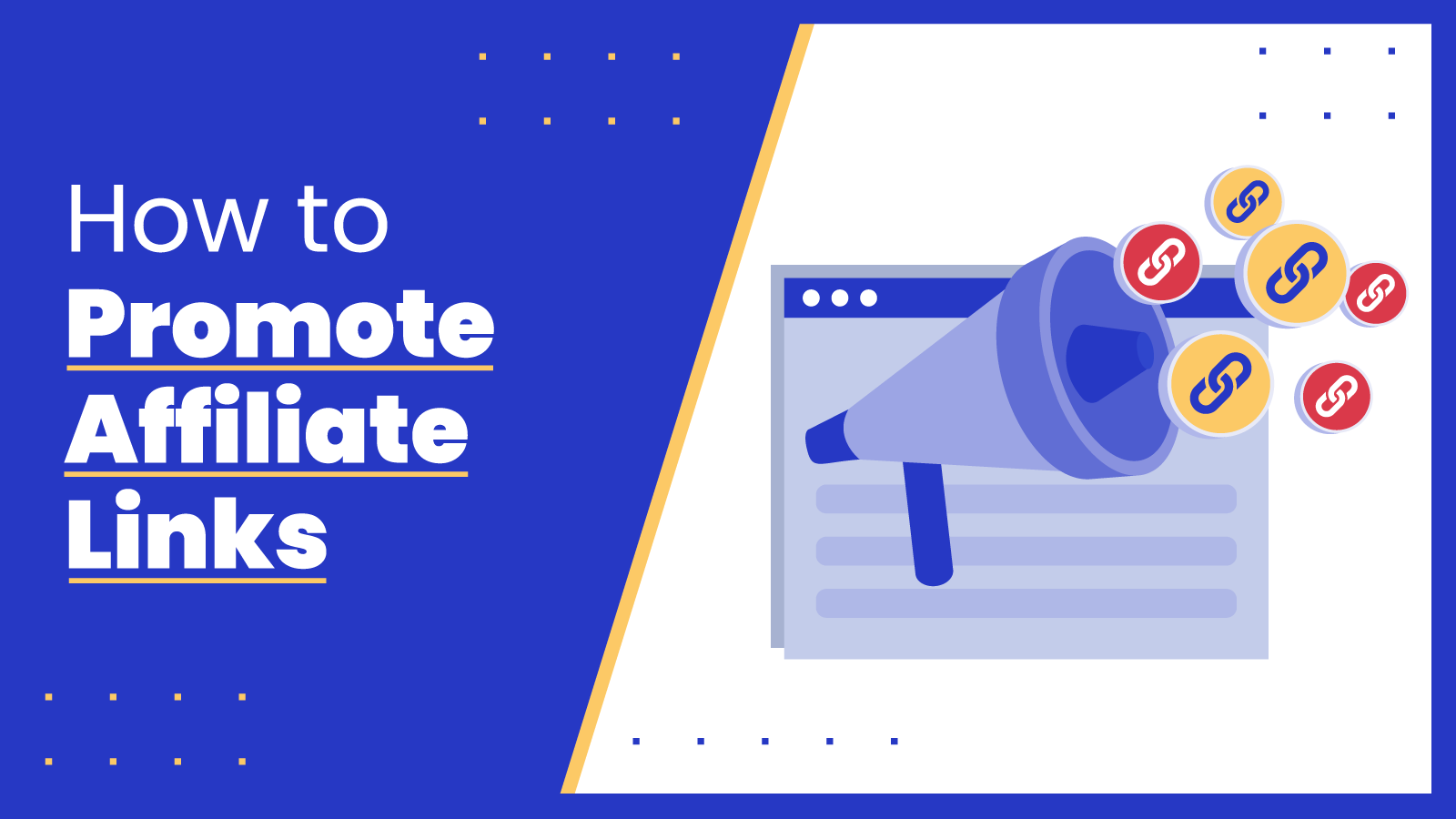 How To Promote Affiliate Links
