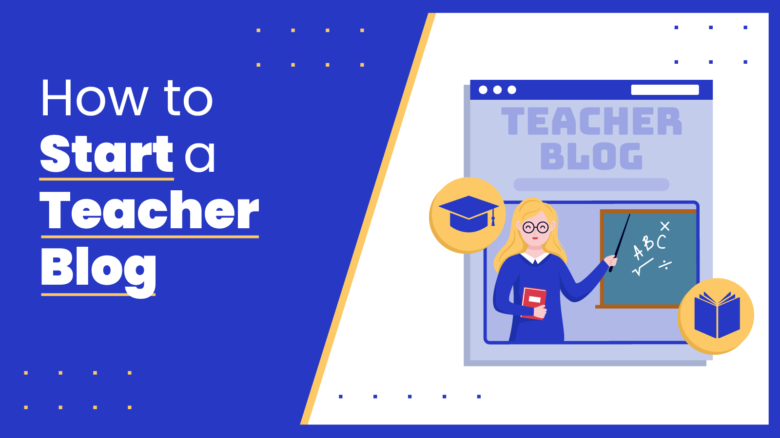 how to start a teacher blog