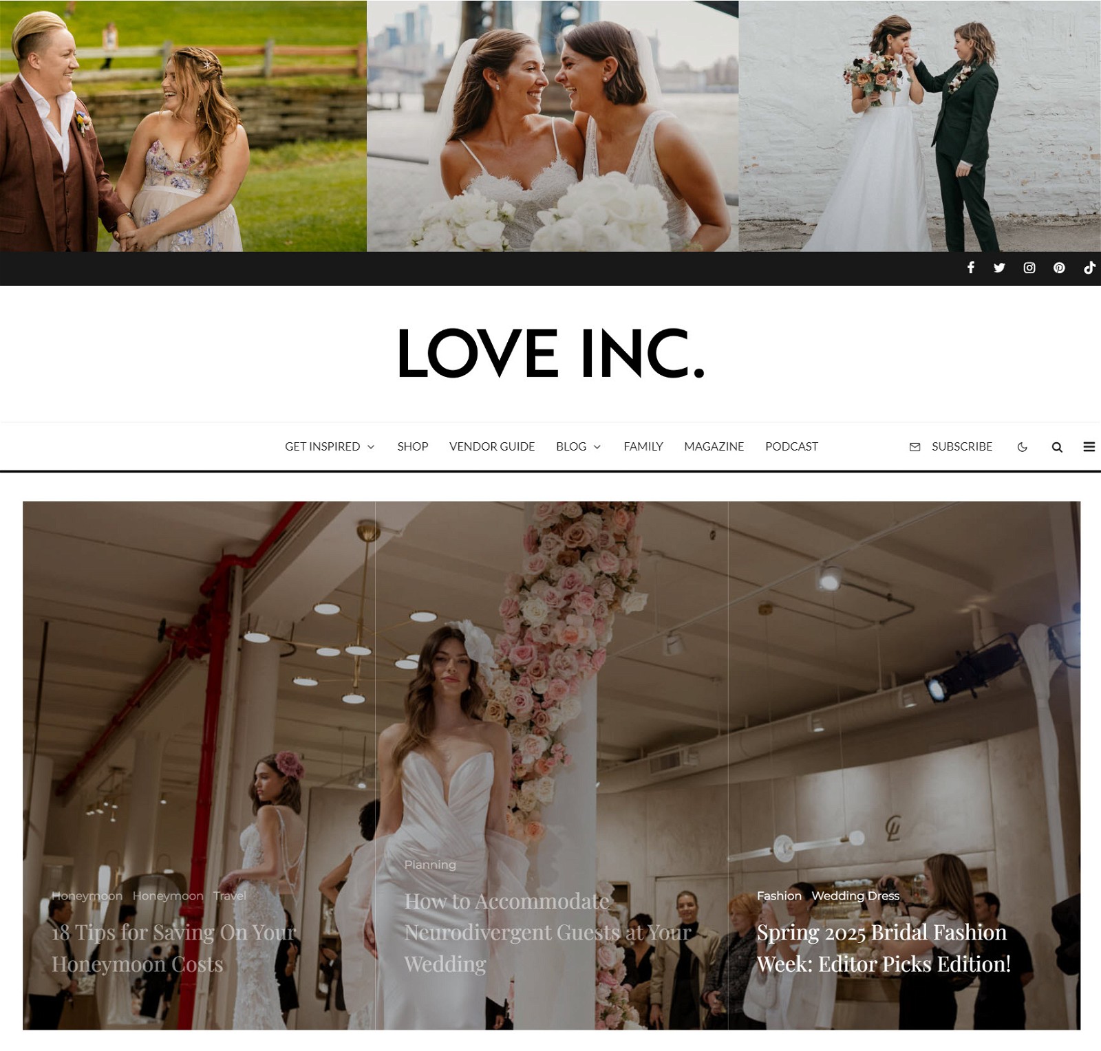 Love Inc Homepage