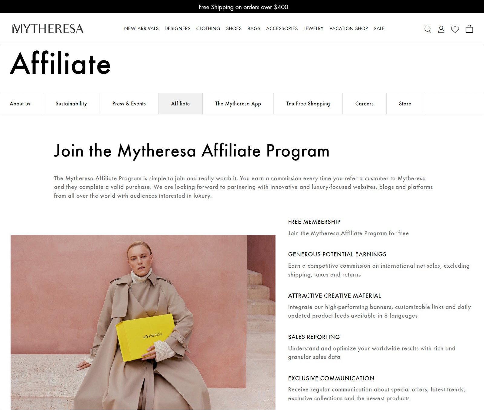 Mytheresa Affiliate Program