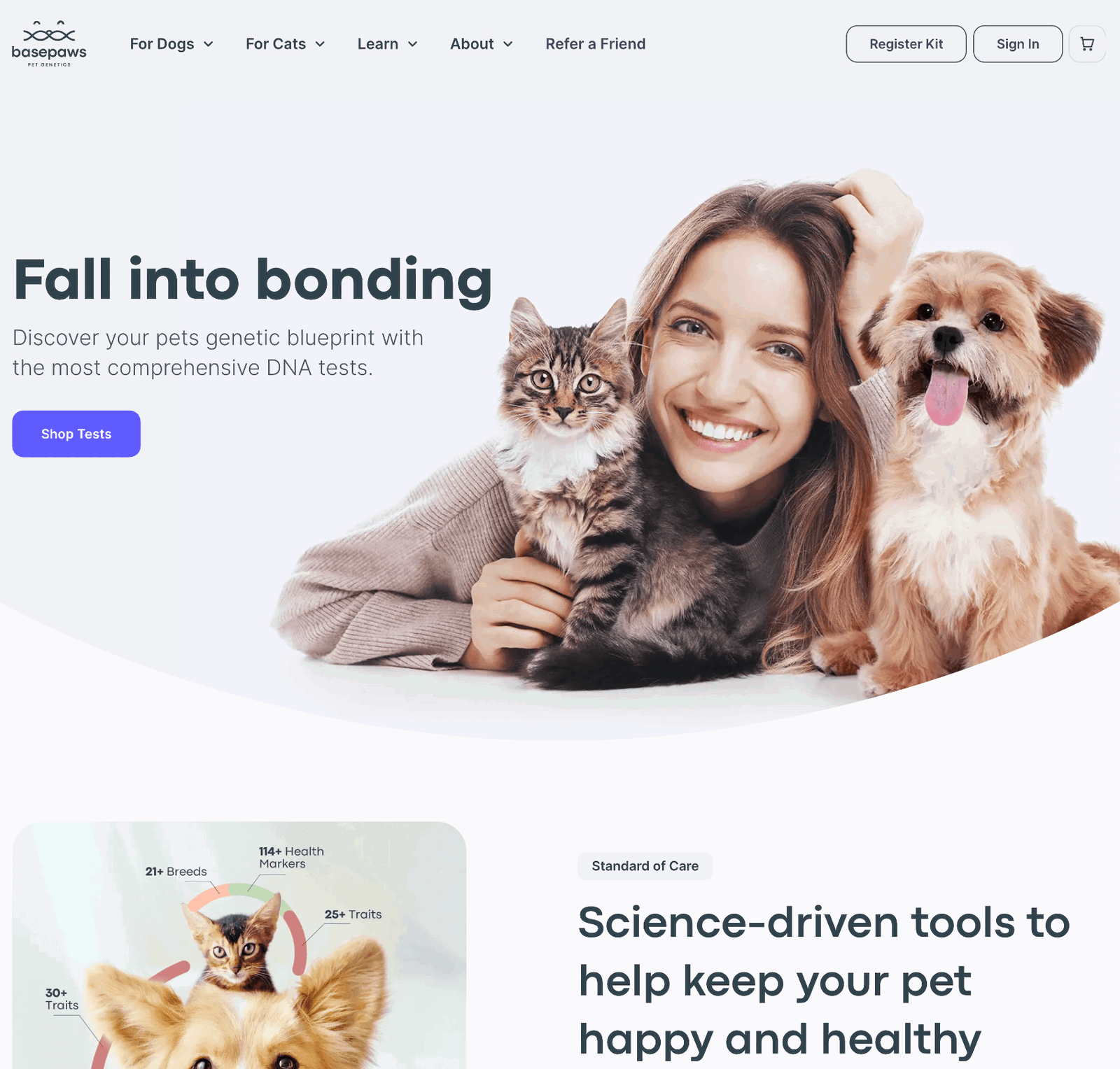 basepaws homepage