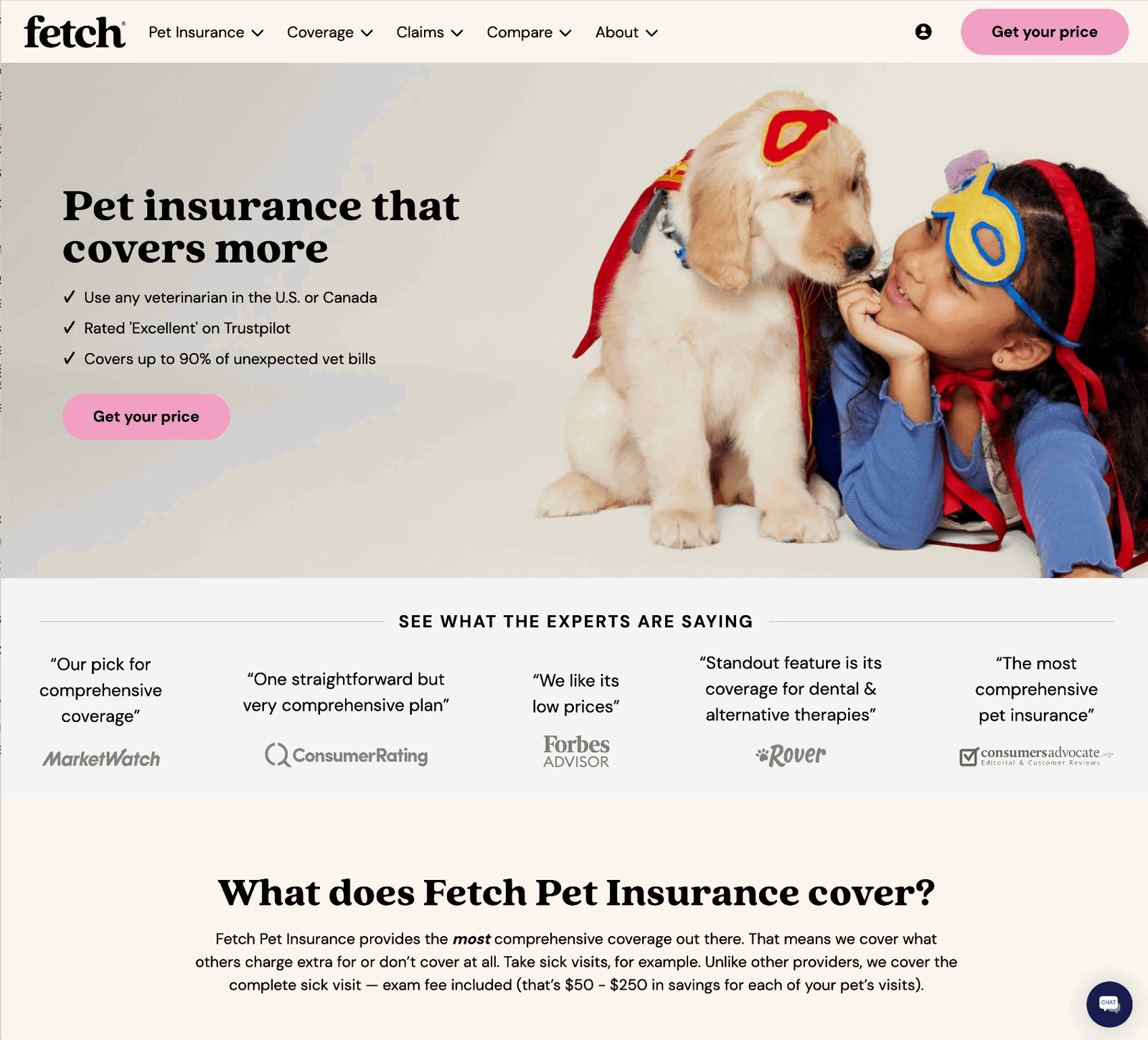 fetch homepage