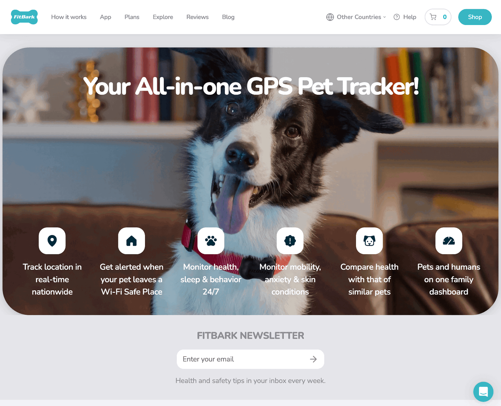 fitbark homepage