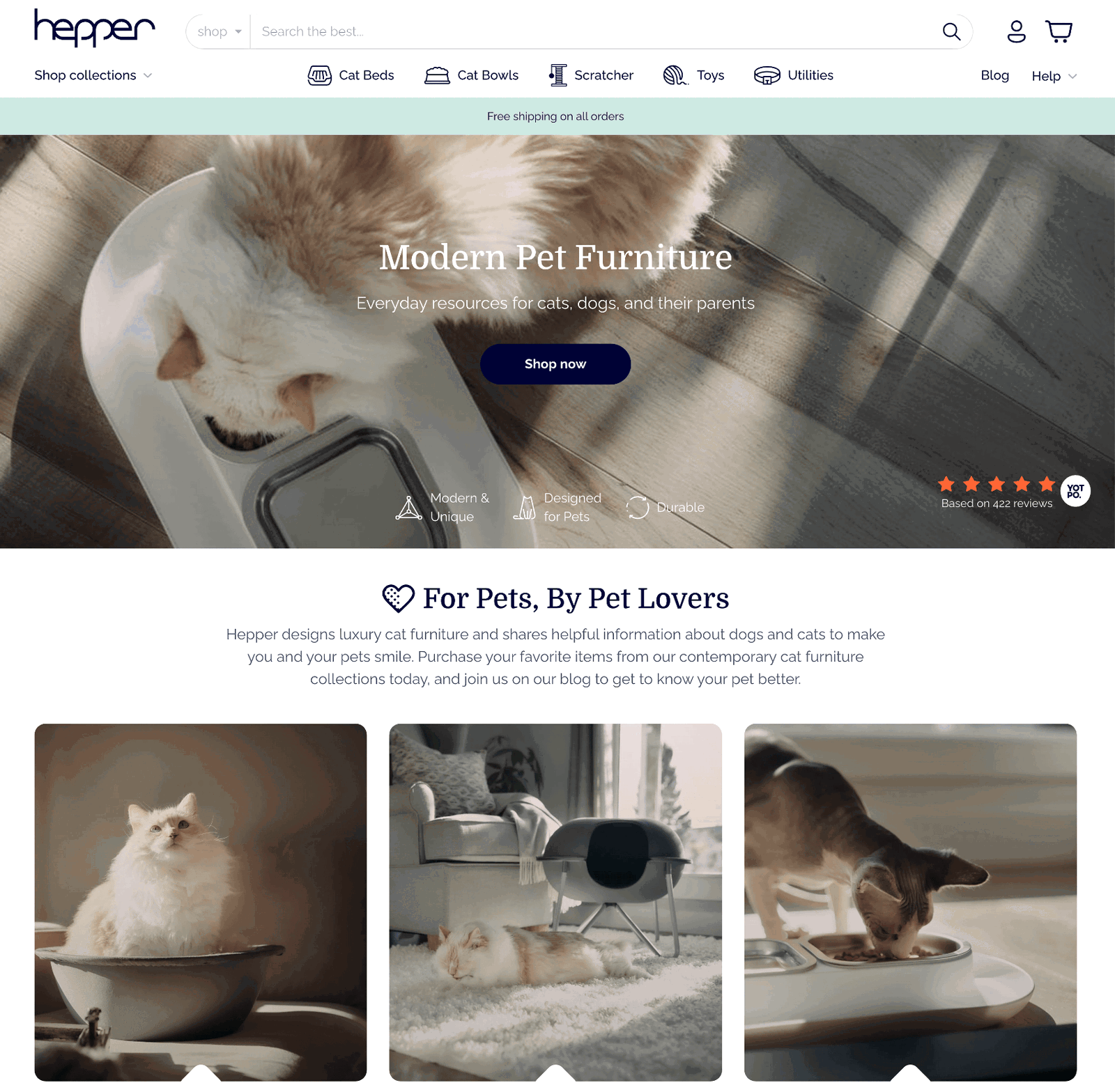 hepper homepage