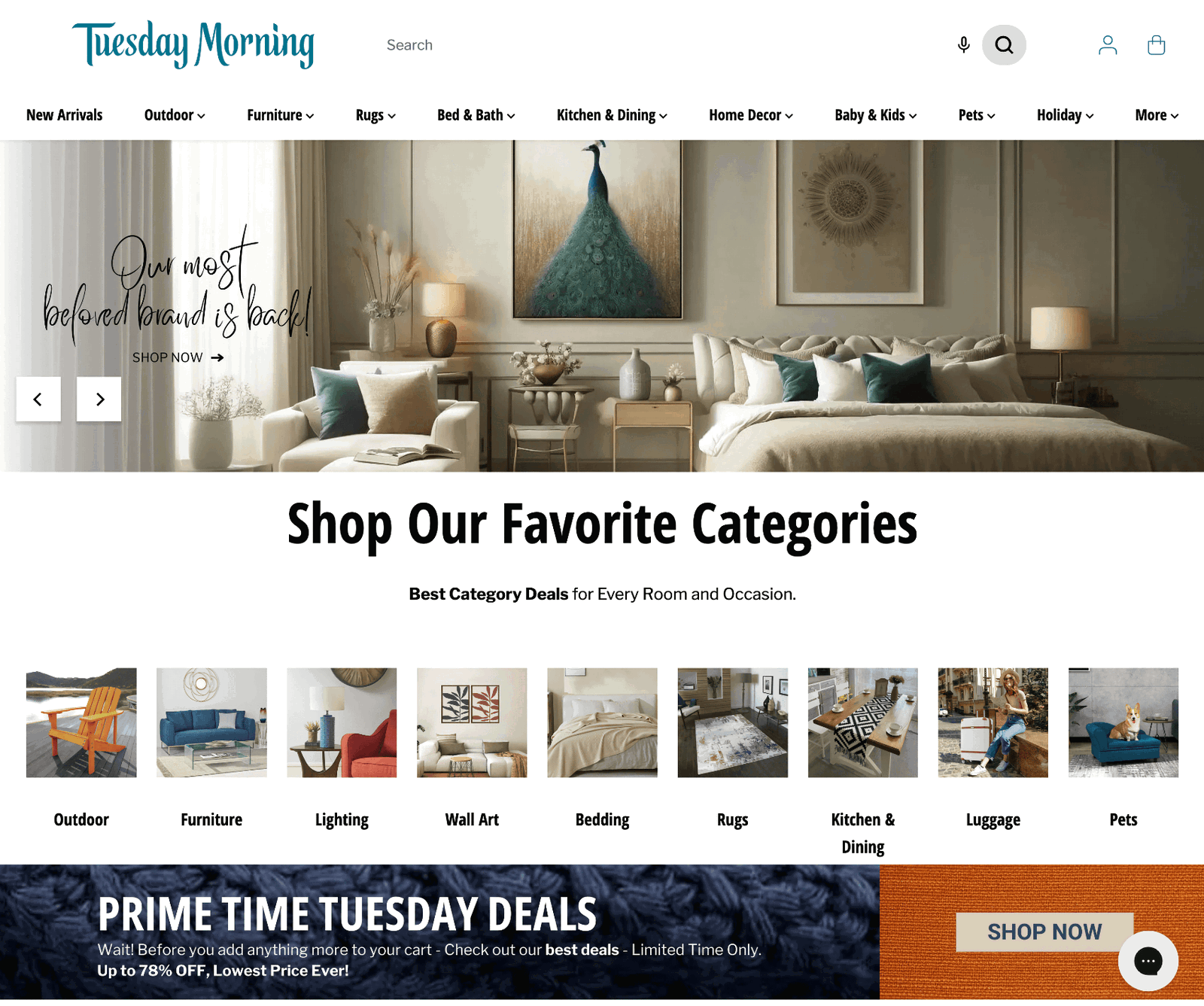 tuesday morning homepage